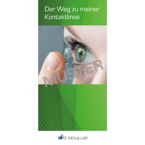 Informationsbroschüre "Der Weg zu meiner Kontaktlinse", 100 Stück